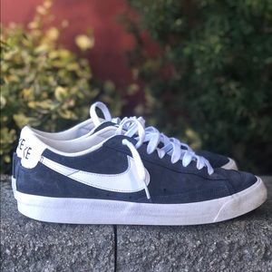 Nike Blazer Low 77 Suede / Midnight Navy - blue / 9.5 US MENS